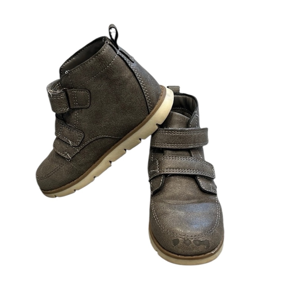 ☀️ OshKosh | Gray Boots for Toddler Boys